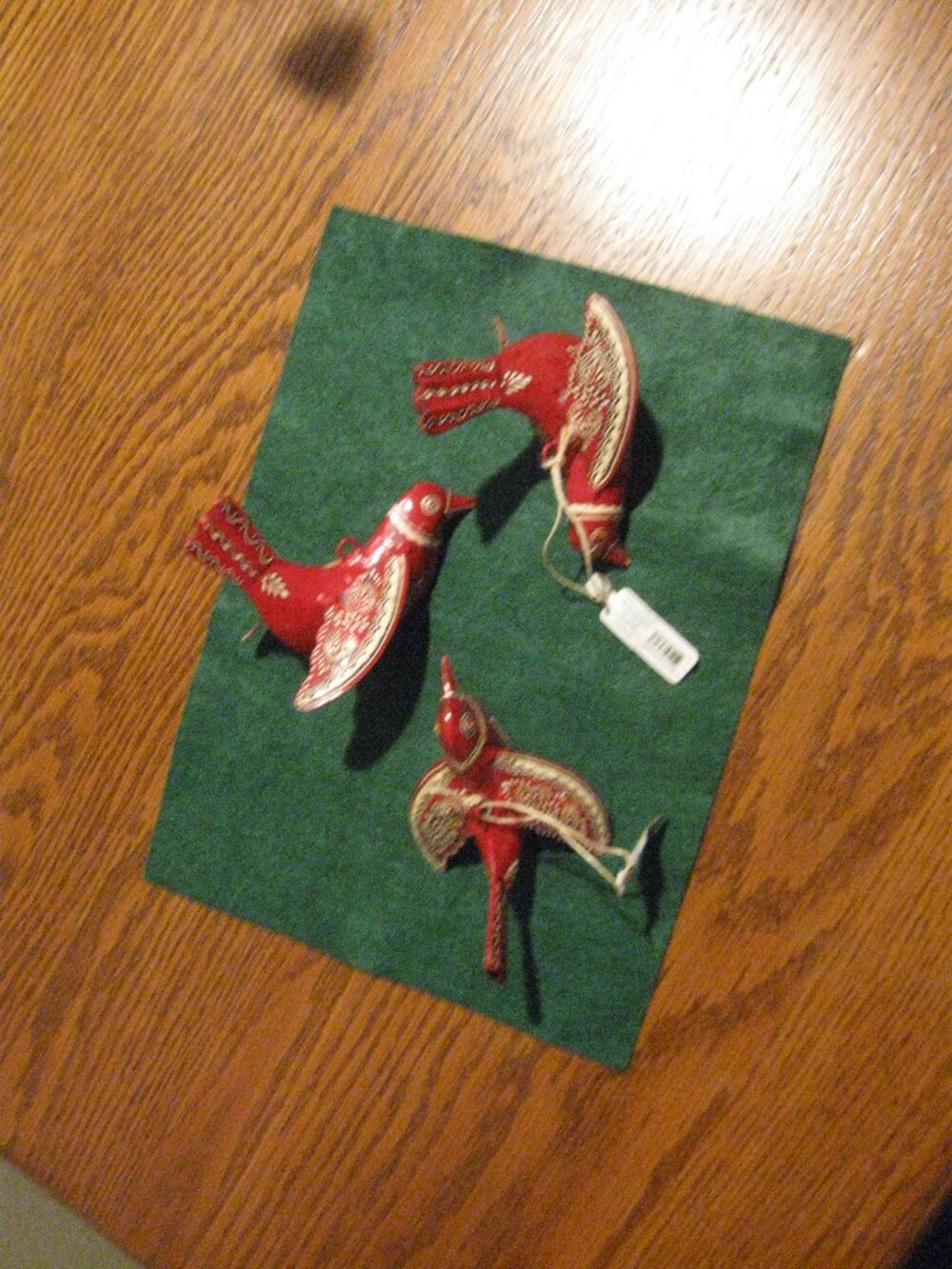 Silvestri Old World Bird Ornaments